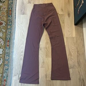 Lilac flare leggings size small